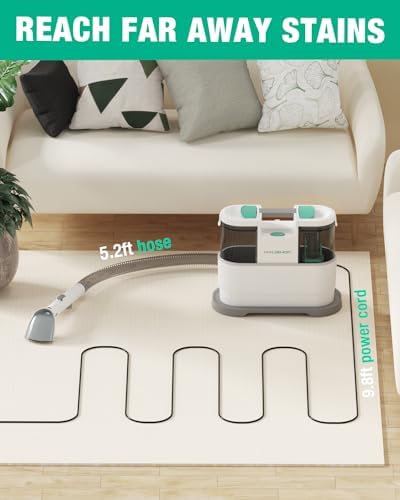 HAUSHOF Portable Carpet Spot and Upholstery Cleaner