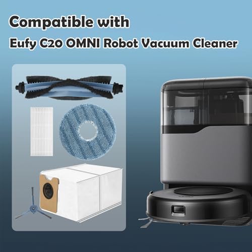 21 Pack Omni C20 Accessories Kit for Eufy Robot Vacuum