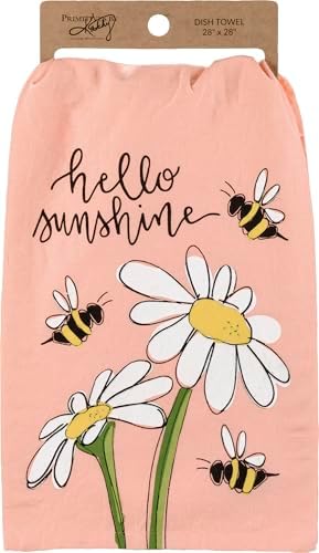 Primitives by Kathy Hello Sunshine Kitchen Towel 1