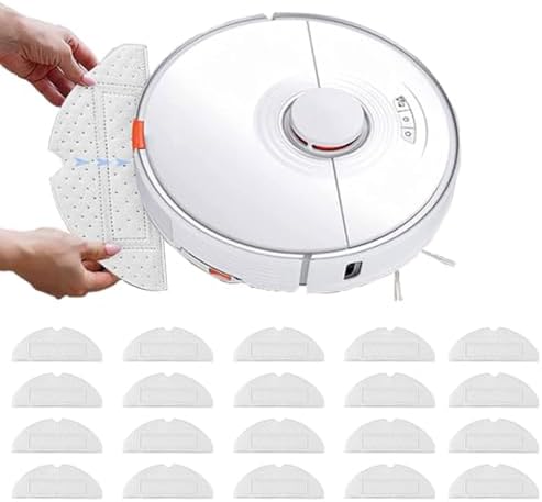 20pcs Roborock S7 Disposable Mop Pads Replacement Cleaning Pads