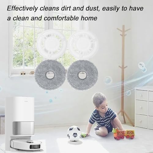 Mop Pad Holder and Replacement for Dreame L10S Ultra Vacuum