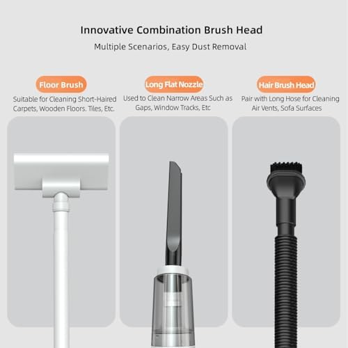Aoun Cordless Stick Vacuum Cleaner with 15000Pa Suction