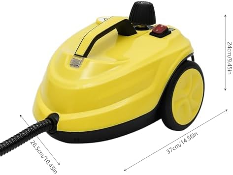 2000W Steam Cleaner Machine with 6087oz Large Capacity Yellow