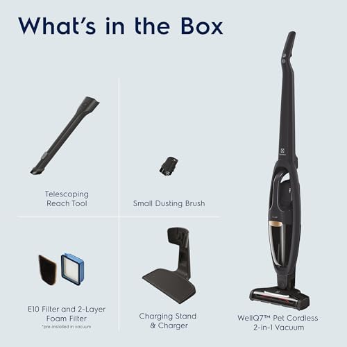 Electrolux WellQ7 Cordless 2-in-1 Vacuum Granite Gray