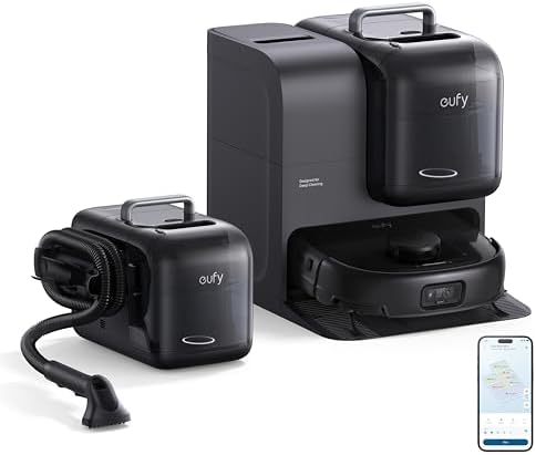 Eufy E28 Omni Robot Vacuum and Mop Combo with HydroJet System