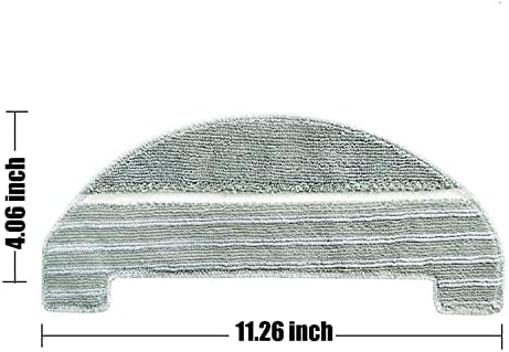 5Pcs Mopping Cloths Pads for iHome AutoVac Nova Halo Replacement Accessory