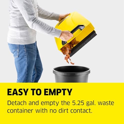 Krcher S 4 Twin Push Sweeper - 268 Inch Width 5 Gallon Capacity
