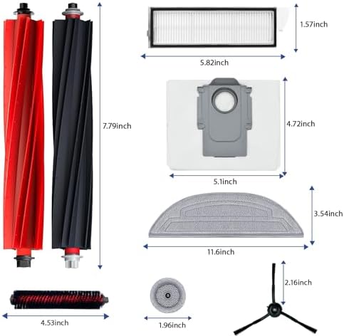 Roborock S8 MaxV Ultra Vacuum Accessory Kit