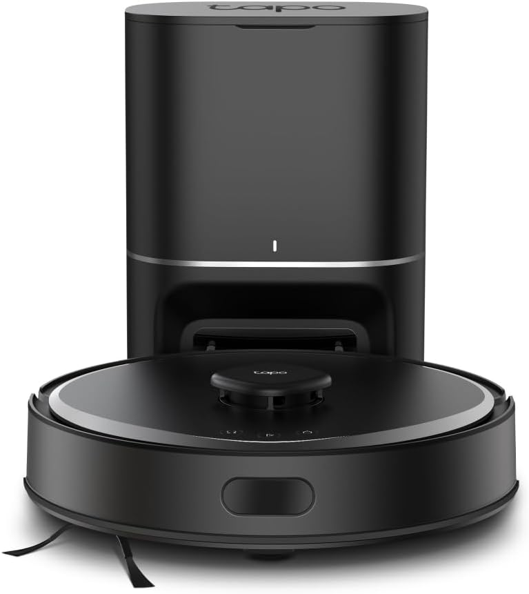 Tapo LiDAR Smart Navigation Robot Vacuum and Mop with Self-Emptying Dock