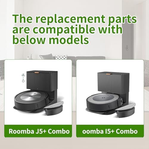 Amyehouse Replacement Parts for iRobot Roomba Combo i3i5j5
