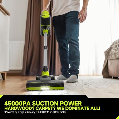 UNINELL HOME Cordless Vacuum Cleaner 45KPa 55 Mins