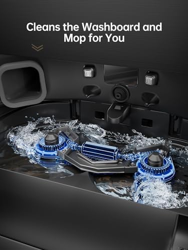 DREAME X40 Ultra Robotic Vacuum with Removable Mop and Liftable Brushes