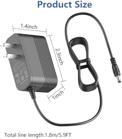 Shark VACMOP Replacement Charger 180cm Power Cord