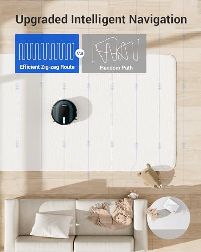 Proscenic 850T WiFi Robot Vacuum and Mop with Gyro Navigation