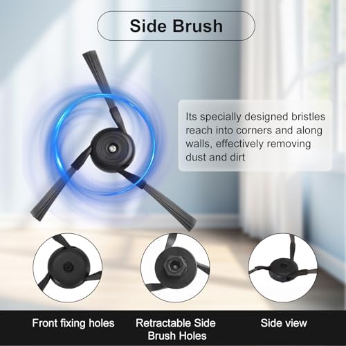CRIDENG 25Pcs Replacement Parts For MOVA P10 Pro Ultra Vacuum Cleaner
