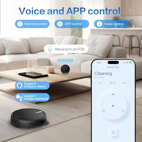 AIRROBO P30 Robot Vacuum and Mop 3-in-1