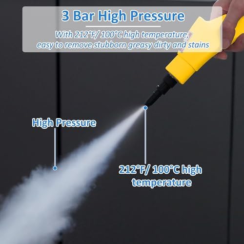 Spurgehom Handheld Steam Cleaner High Temp Multiuse