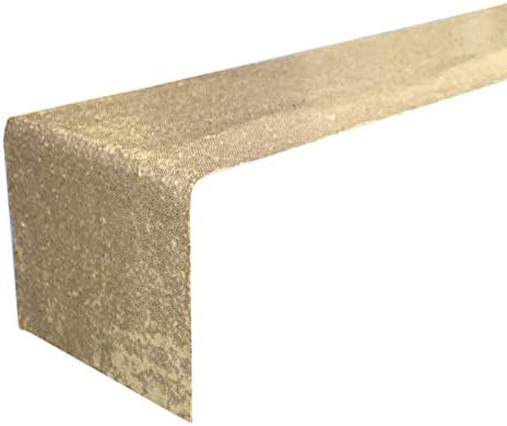 Champagne Sequin Table Runner 12x108 Inch Sparkly Decor
