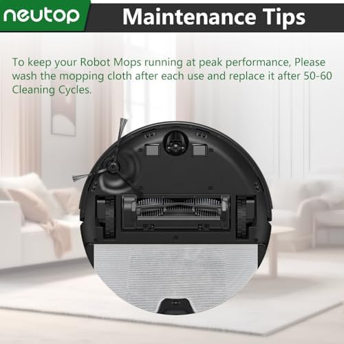 Neutop Replacement Mopping Cloths for eufy X8 Pro 6-Pack