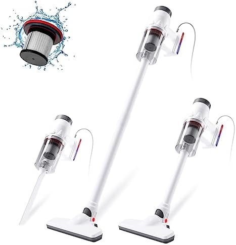 KEROMEE Ultralight Stick Vacuum 5-in-1 Powerful Suction