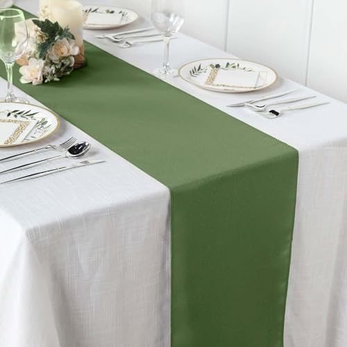 Efavormart Pack of 5 Moss Willow Table Runner