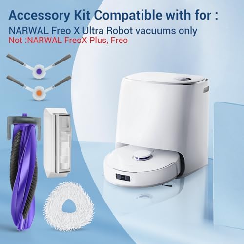 20Pcs Replacement Parts for Narwal Freo X Ultra Robot Vacuum Cleaner