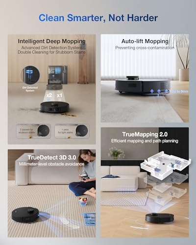 ECOVACS DEEBOT T30S Combo Robot Vacuum and Mop