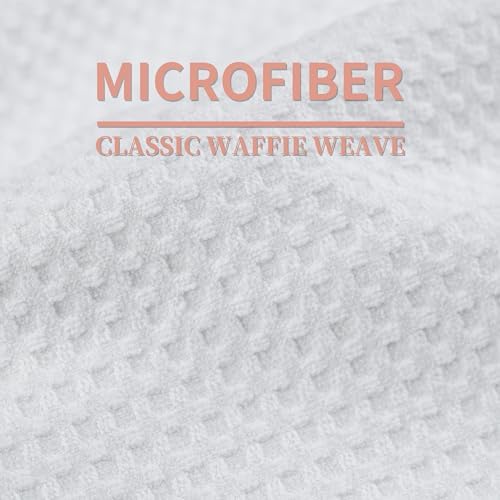 New Microfiber Kitchen Towels Waffle Weave Set of 2