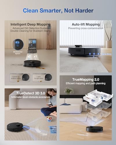 ECOVACS DEEBOT T30S Care Robot Vacuum and Mop