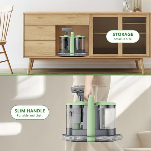 Carpet Cleaner Machine with 18Kpa Suction and 500W Power