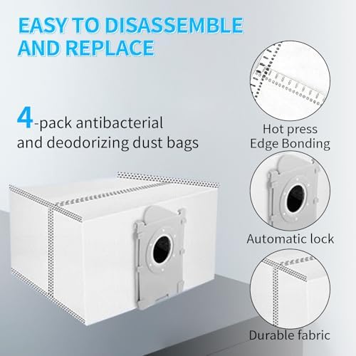 20 Pcs Accessories Kit for ECOVACS T50 Pro Robot Vacuum