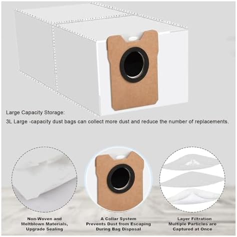 Replacement Accessories Kit for Eufy C20 Omni Robot Vacuum Cleaner
