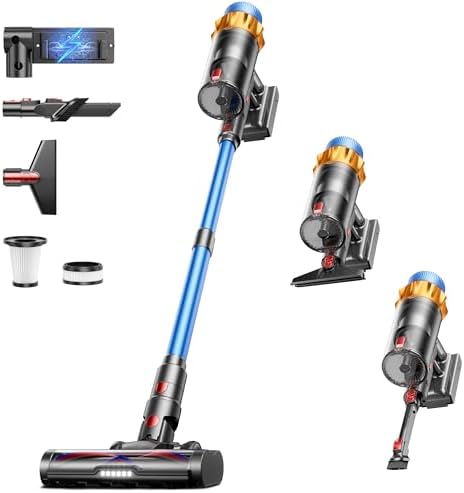 Kermoky Cordless Vacuum Cleaner 550W 45KPA 70Min