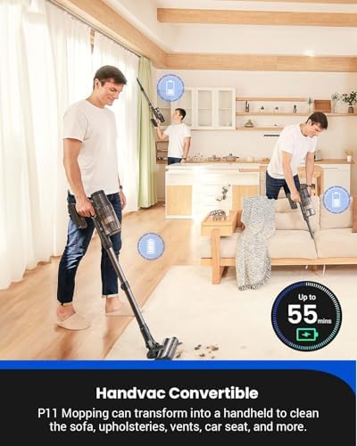 Proscenic Cordless Vacuum Cleaner with Mopping Base