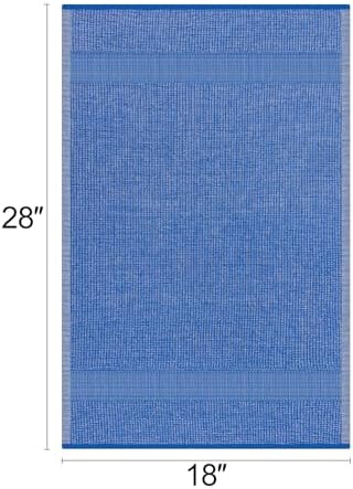Homaxy Premium Kitchen Towels 6 Pack Blueberry