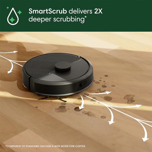 iRobot Roomba 105 Combo Vacuum and Mop with Extended Protection and Replacement Kit