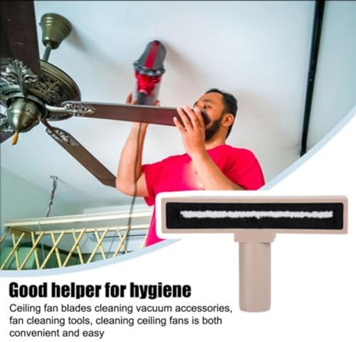 Ceiling Fan Vacuum Cleaner Attachment - Dust Free Cleaning Tool