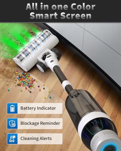NuYupo Cordless Vacuum Cleaner with 2 Batteries