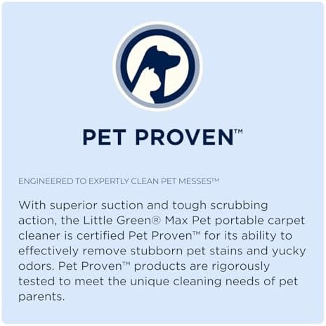 Bissell Little Green Max Pet Carpet Cleaner with Pet Hair Tool