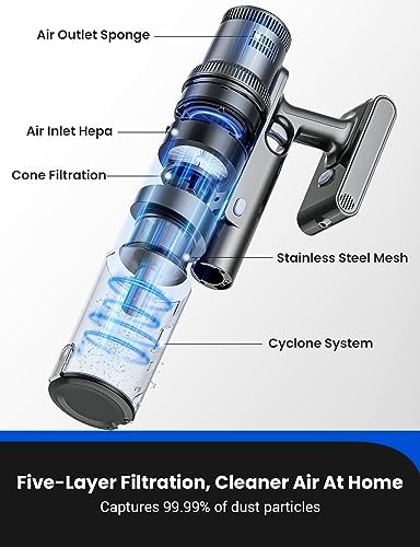 Proscenic P11 Pro Cordless Vacuum Cleaner with Mopping Base