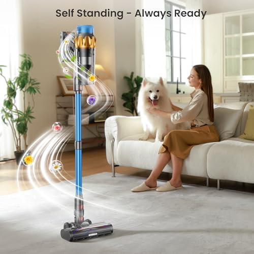 Kermoky Cordless Vacuum Cleaner 550W 45KPA 70Min