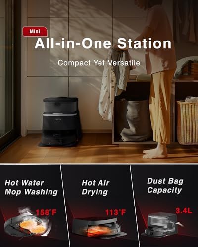 Yeedi M12 PRO Robotic Vacuum and Mop with Auto-Lift and Auto Mop