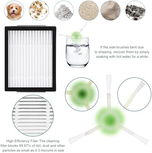 24 Pack Replacement Parts for iRobot Roomba Combo J7 Plus
