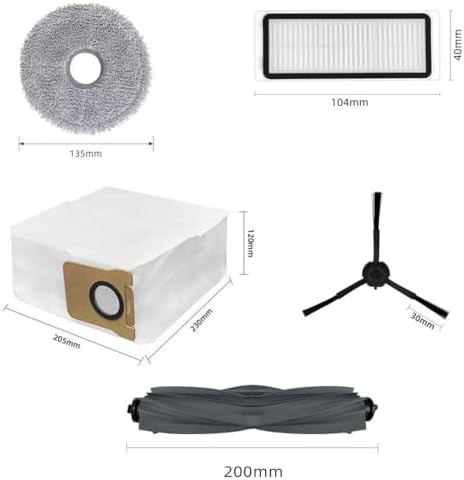 Kospetsin Replacement Parts for Dreame L20 Ultra L30 Ultra Vacuum Cleaner