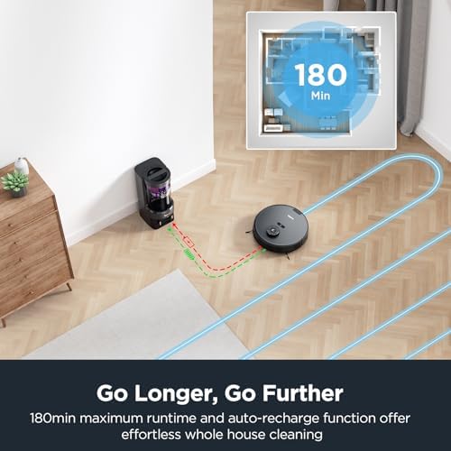 Eureka Robot Vacuum with Self Emptying Station and Mop