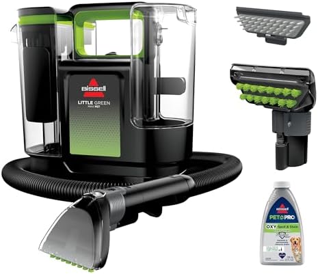 Bissell Little Green Max Pet Carpet Cleaner with Pet Hair Tool