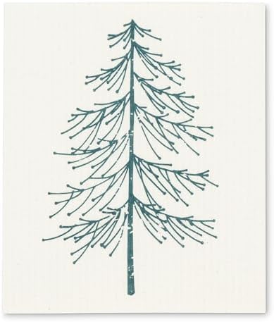 Abbott Collection Trees Dish Cloths Set of 2 65x8