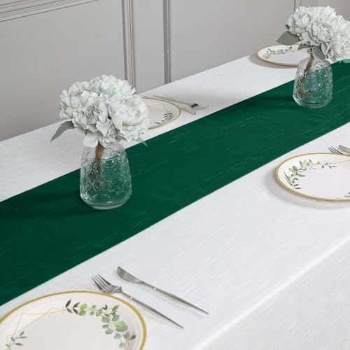 Efavormart 12x108 Accordion Crinkle Taffeta Table Runner