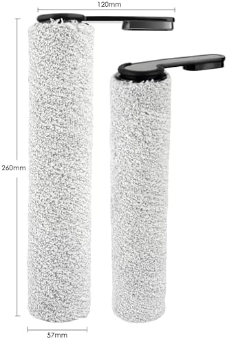 Roller Handle Not Detachable 3 Pack Replacement Brush Rollers