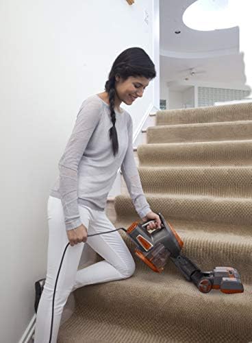 Shark Rocket HV302 Corded Bagless Vacuum Orange Renewed